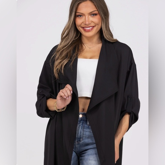 Black NWOT You Look Good Too Me Jacket by White Birch Black Label Size Small - Picture 2 of 10